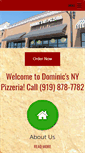 Mobile Screenshot of dominicspizza.com